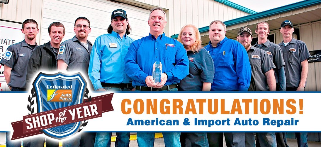 Federated Shop of the Year Fisher Auto Parts