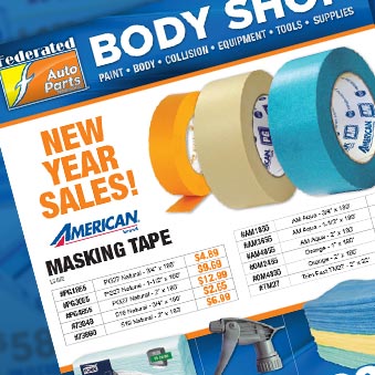 Paint & Body Shop Flyer